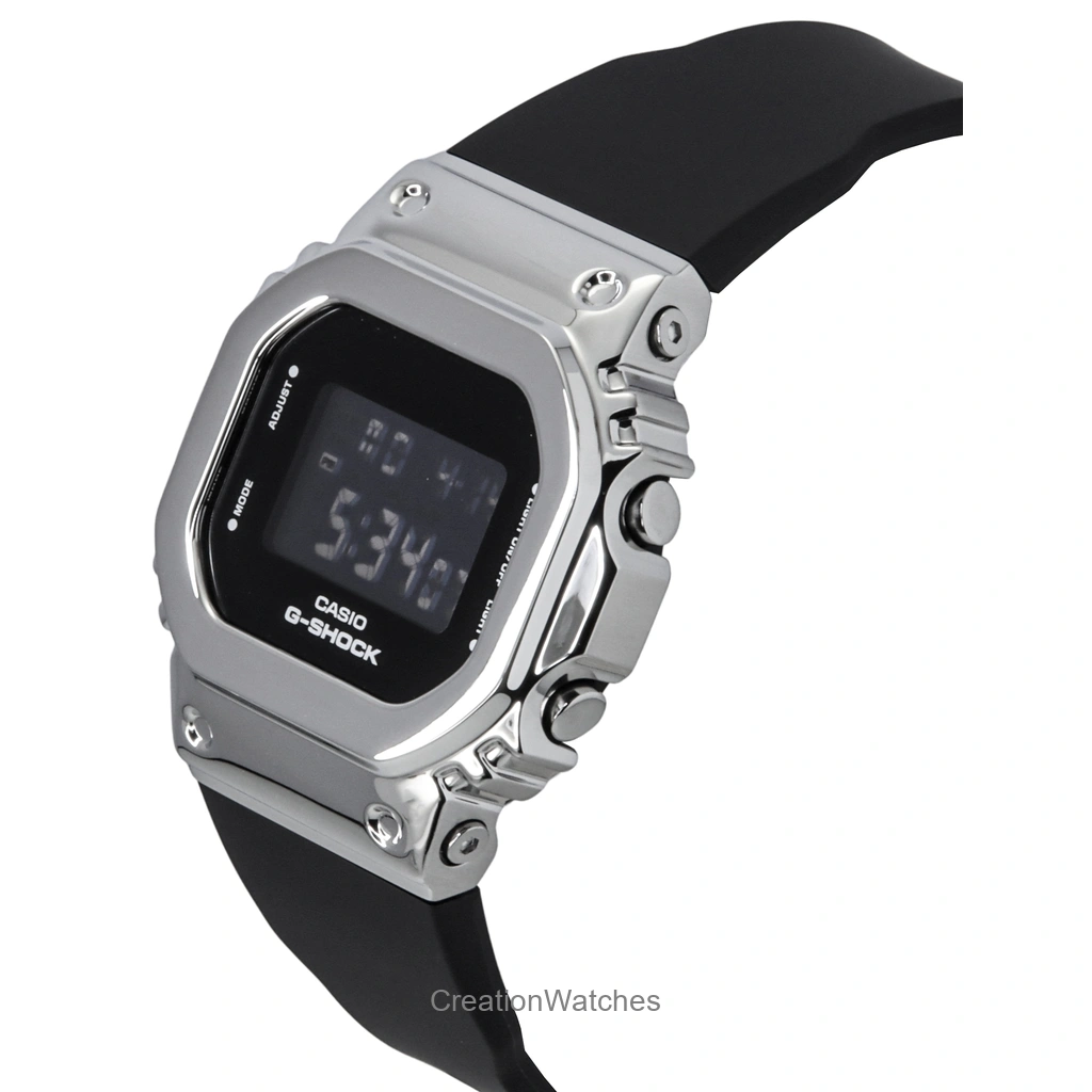 Casio G-Shock Digital Resin Strap Quartz GM-S5600U-1 200M Men's Watch