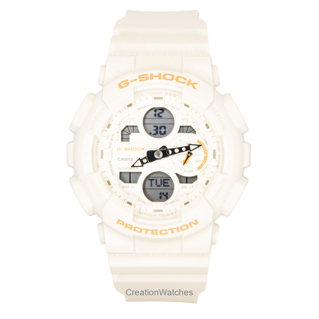 Casio G-SHOCK アナログデジタル バイオベース Resin Cream Dial クォーツ GMA-S140-7A 200m防水 レディース腕時計