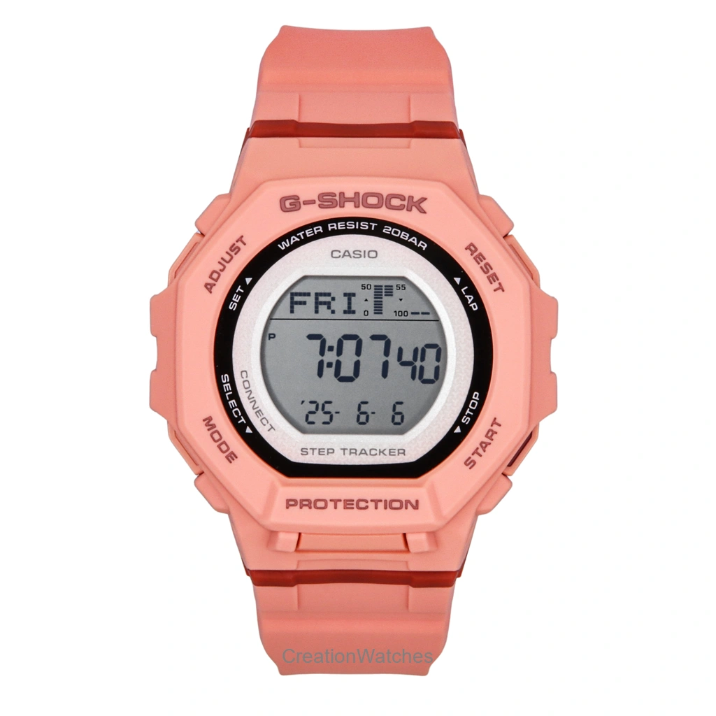 Casio G-SHOCK Move デジタル スマホリンク バイオベース Resin クォーツ GMD-B300SC-4 200m防水 レディース腕時計