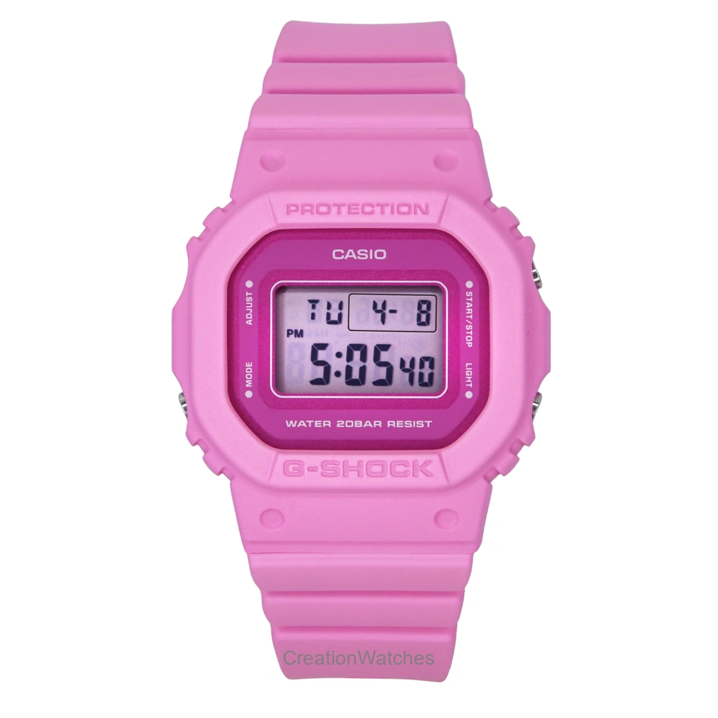 Casio G-SHOCK デジタル バイオベース Resin クォーツ GMD-S5610PP-4 200m防水 レディース腕時計