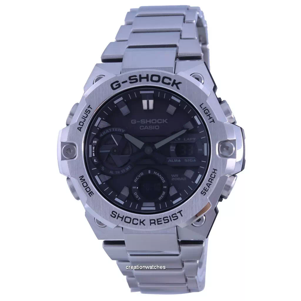 Reloj Casio G Shock Analog Digital Mobile Link GST-B400D-1A GSTB400D-1 200M  para hombre es