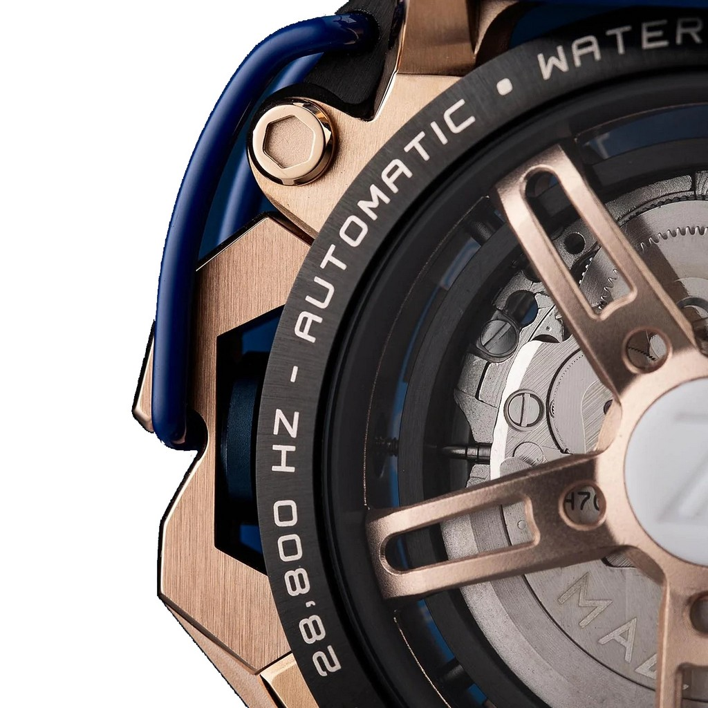 Mazzucato RIM GT Reversible Chronograph Skeleton Dial Automatic GT5-RG Men's Watch