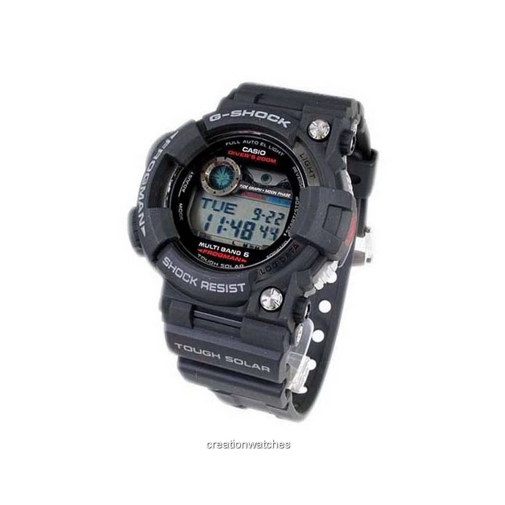 Casio G-Shock Frogman GWF-1000-1JF GWF1000-1JF Multiband 6 Mens Watch