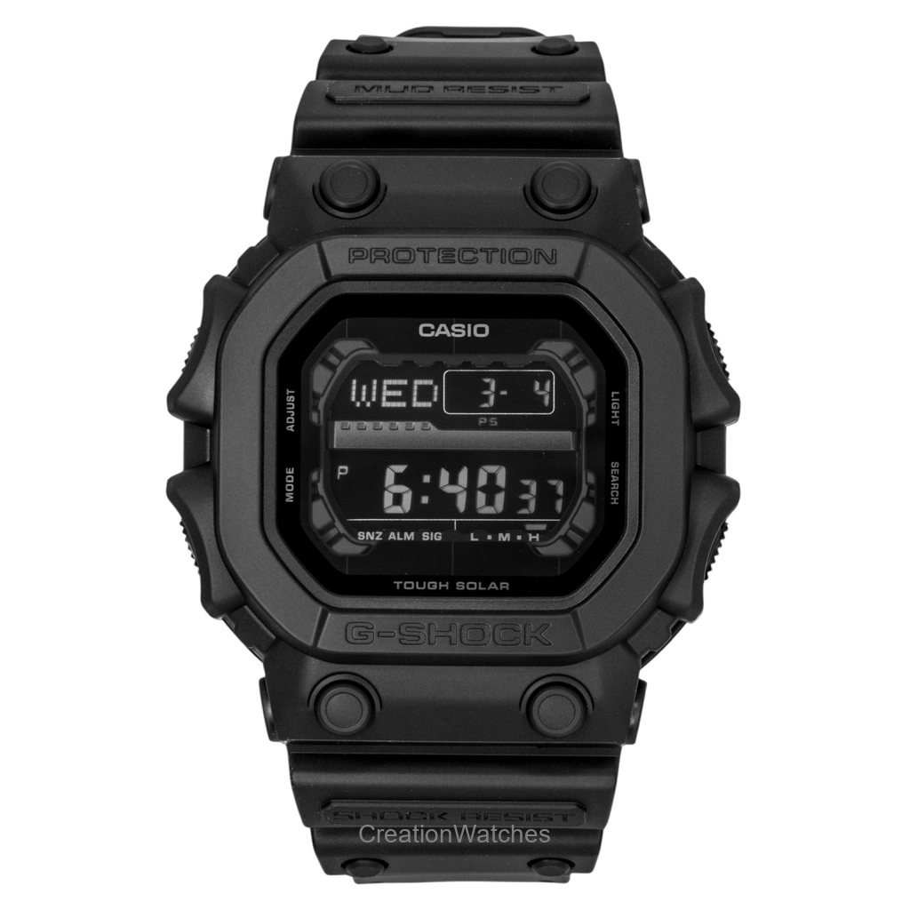 Casio G-SHOCK デジタル 樹脂ベルト ソーラー GX-56UBB-1 200m防水 メンズ腕時計
