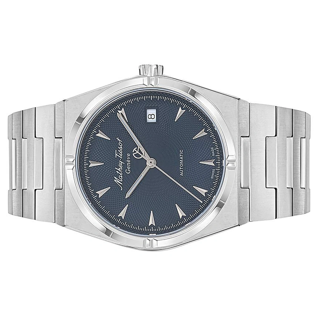 Mathey-Tissot Zeus ステンレススチール ブルーダイヤル クォーツ