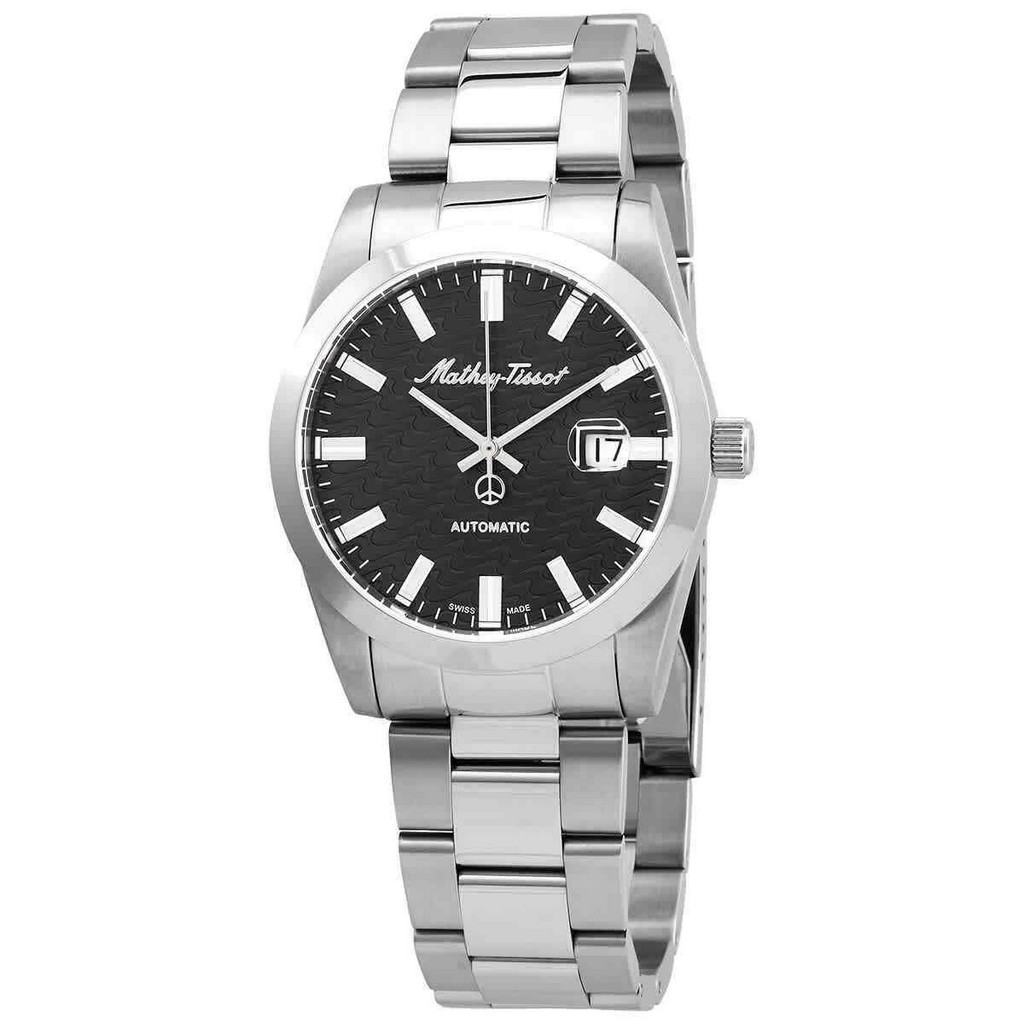 Mathey-Tissot Mathy I ステンレススチール Grey Dial 自動巻き H1450ATAS メンズ腕時計