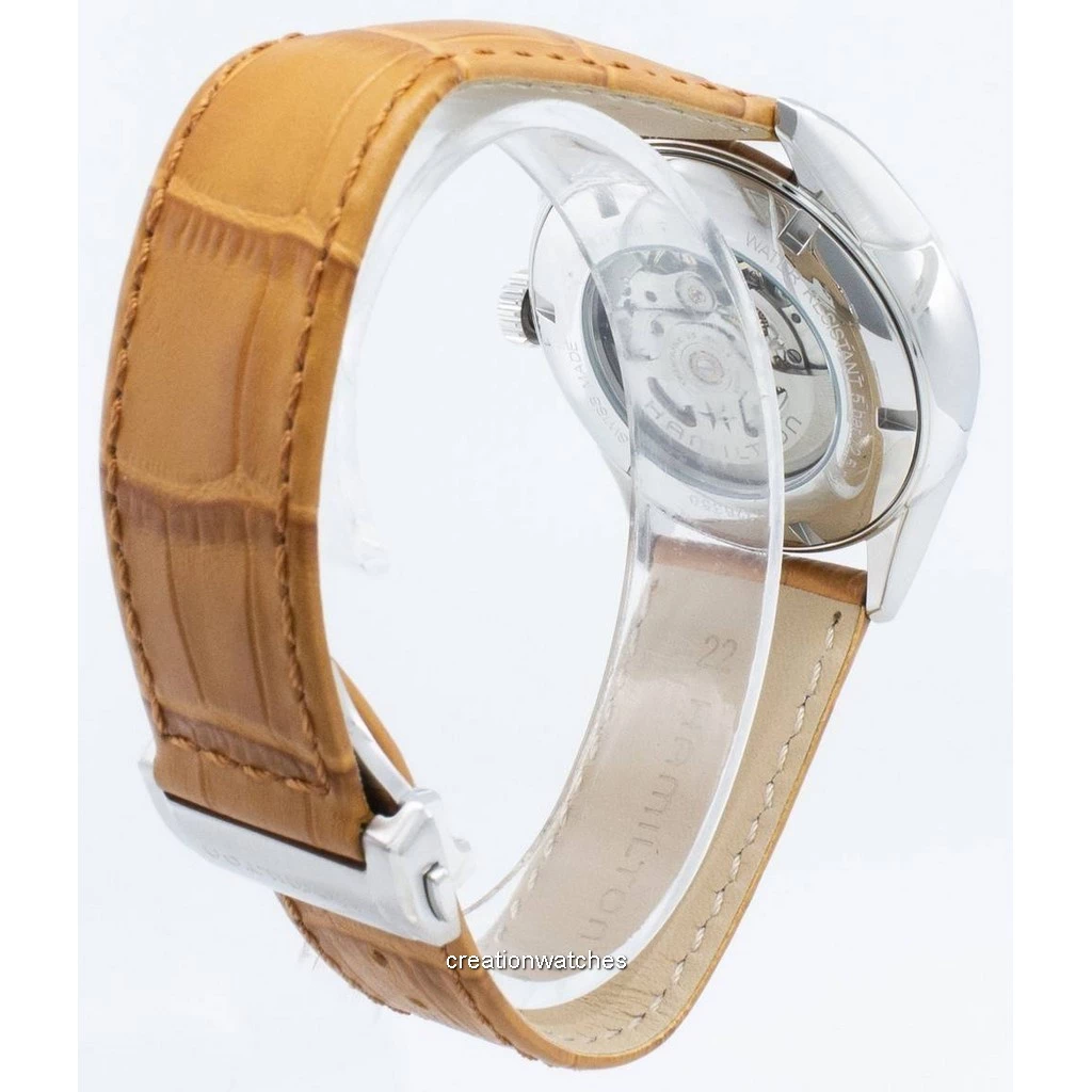 ハミルトンジャズマスターH32635541パワーリザーブ自動メンズ腕時計