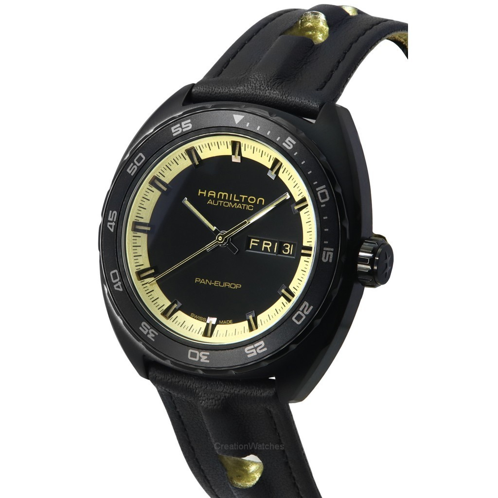 Hamilton American Classic Pan Europ Day Date Automatic H35425730 Men's Watch