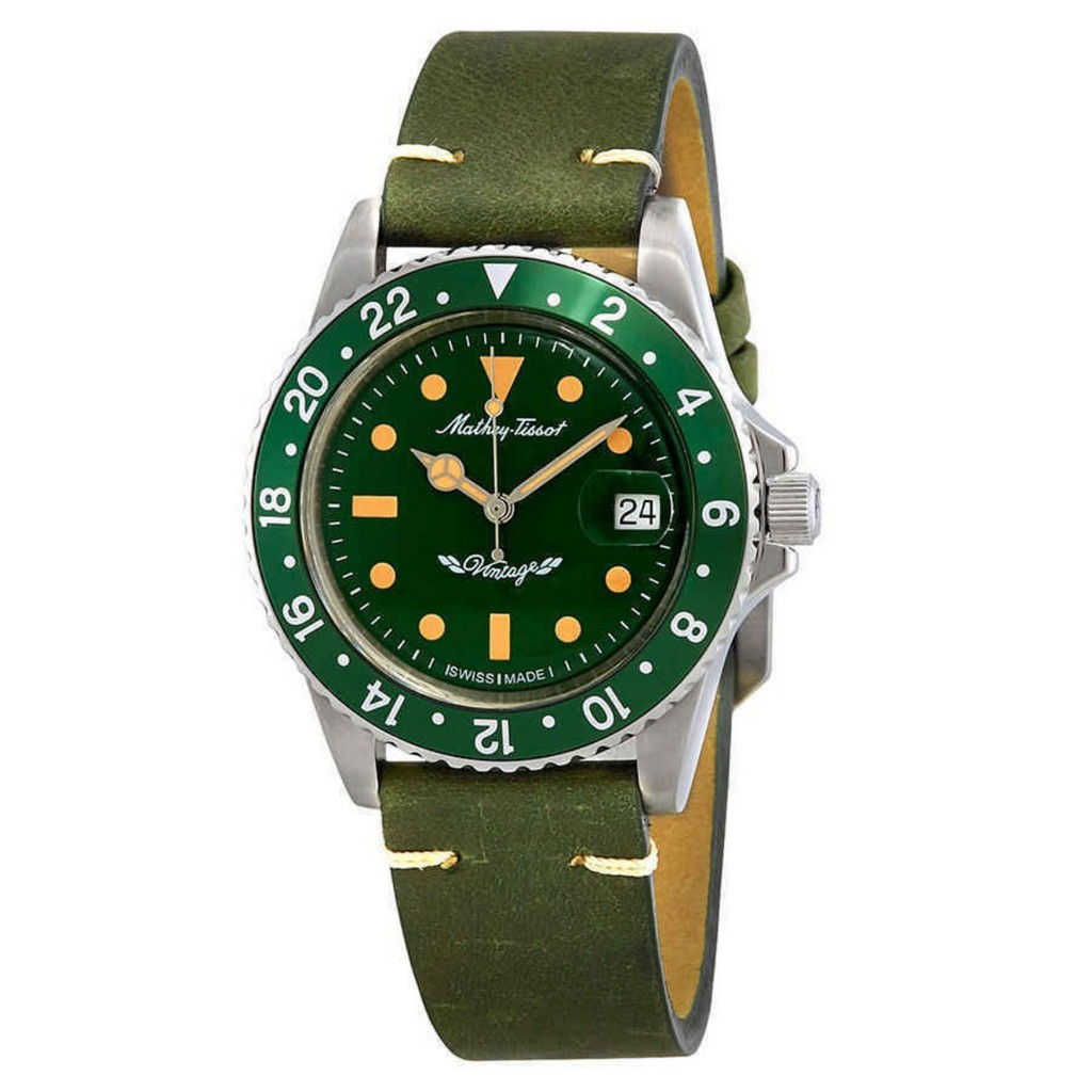 Mathey tissot green dial sale