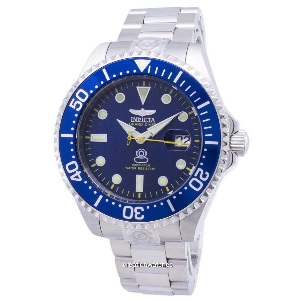 INVICTA GRAND DIVER300M防水 - www.csihealth.net