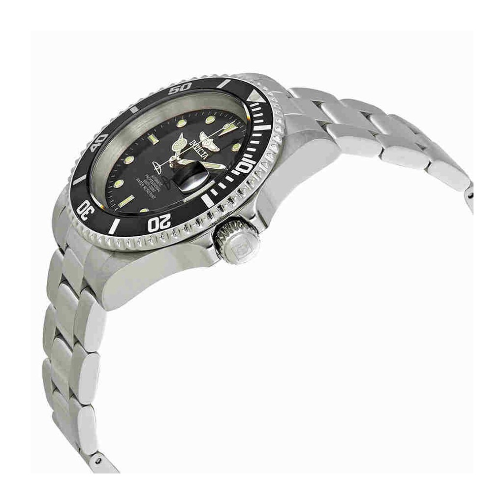 Relógio Invicta automático Pro Diver 200m mostrador preto INV8926OB/8926OB masculino
