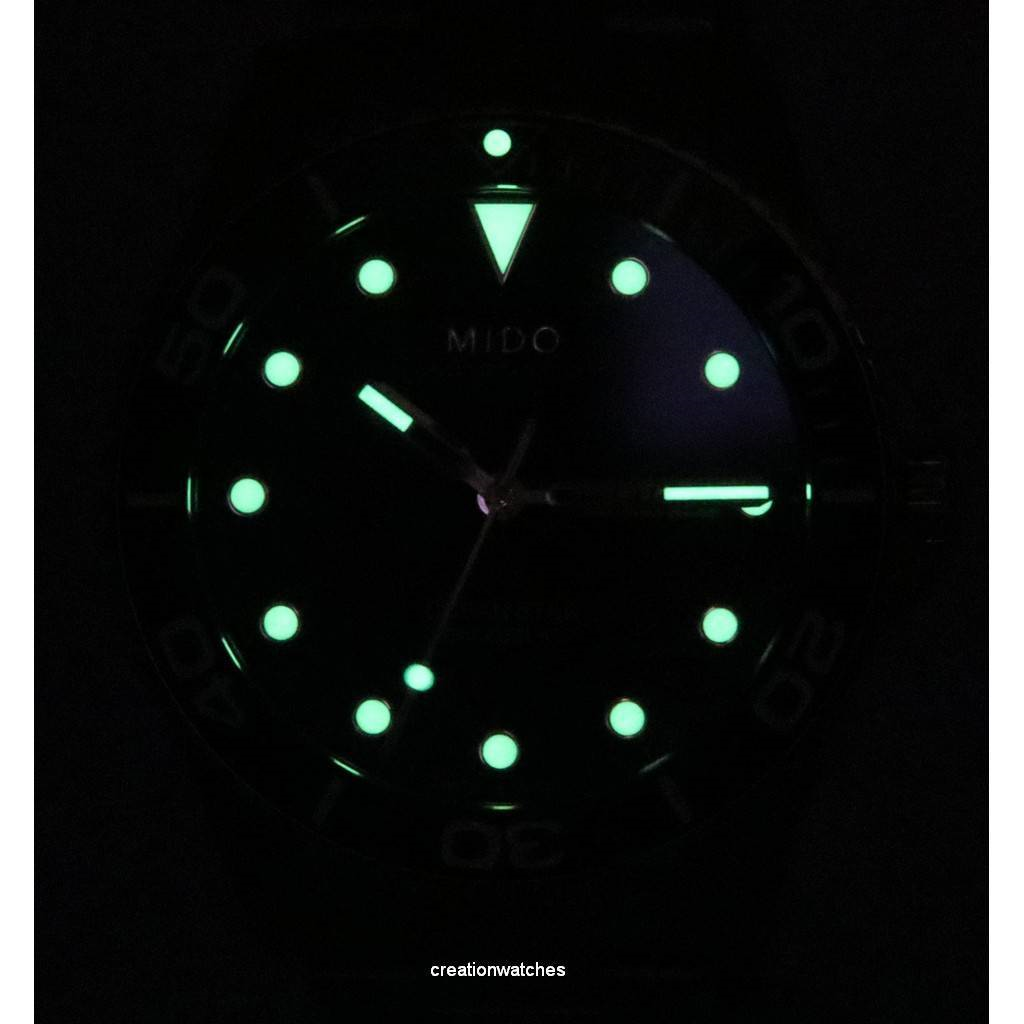 ミドー オーシャン スター 200C チタン ブラック ダイヤル 自動巻き ダイバーズ M042.430.44.051.00  M0424304405100 200M メンズ腕時計 ja