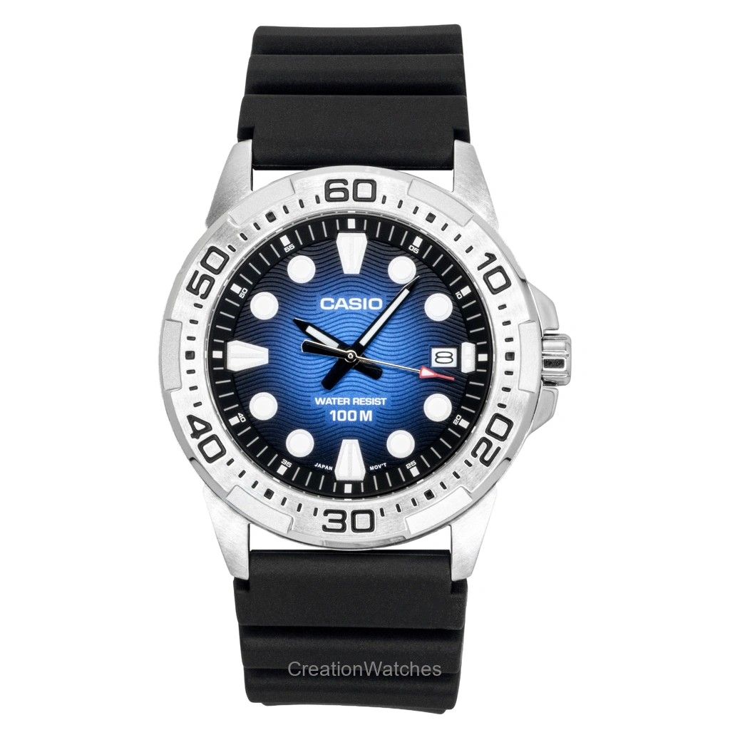 Casio MWQ-100-2AVCF – Orologio Uomo Analogico-Digitale Al Quarzo Con Cinturino In Resina