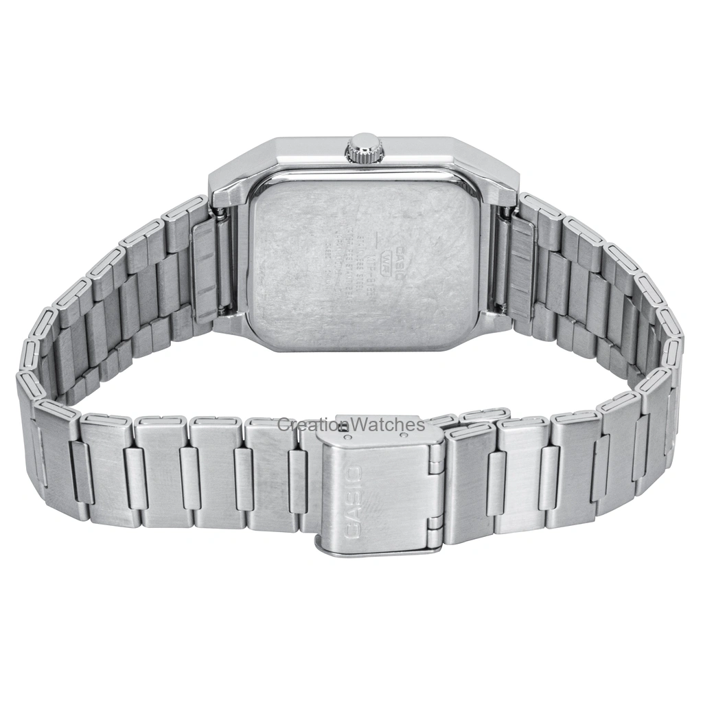 Casio Standard Analog Stainless Steel Silver Dial Quartz MTP-B185D