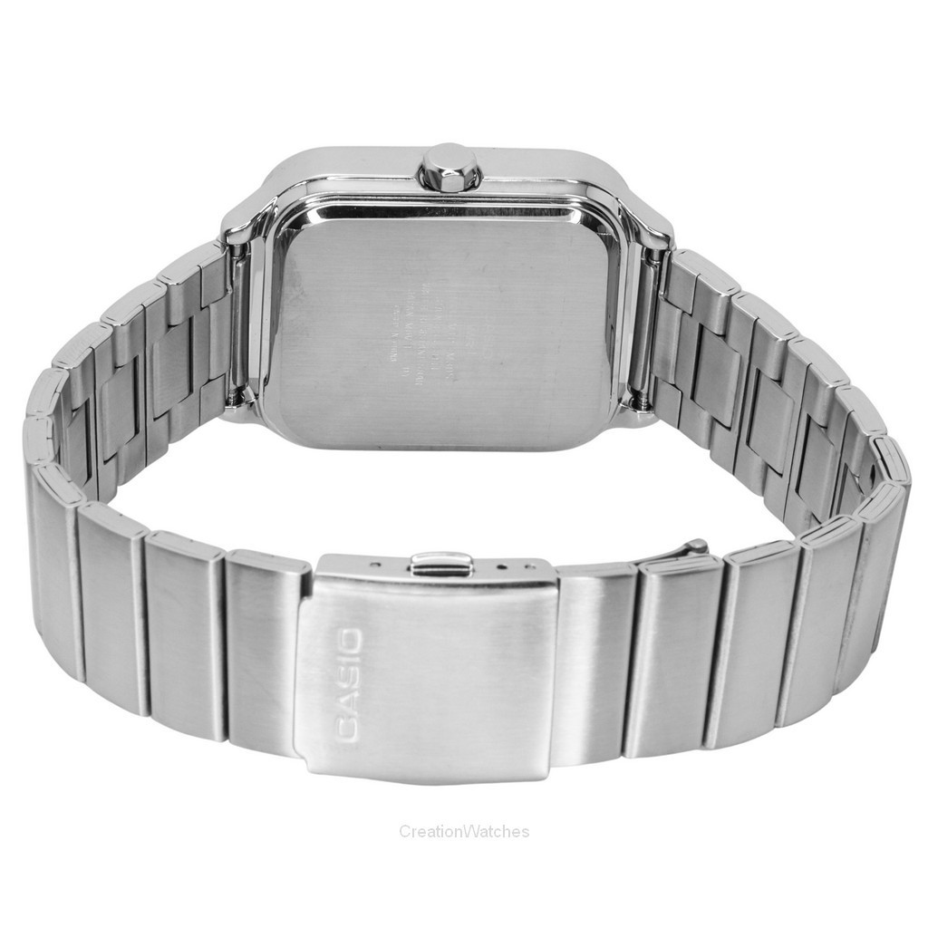 カシオ スタンダード アナログ ムーンフェイズ レッド ダイヤル クォーツ MTP-M305D-4A メンズ腕時計
