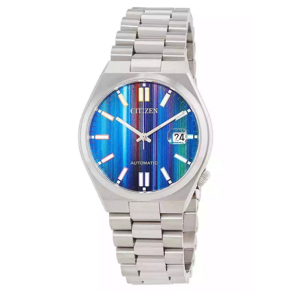 Citizen Tsuyosa ステンレススチール Multicolor Dial 自動巻き NJ0151-53W メンズ腕時計