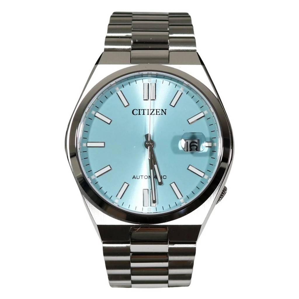 Citizen Tsuyosa Stainless Steel Ice Blue Dial Automatic NJ0151-88M 100M ...