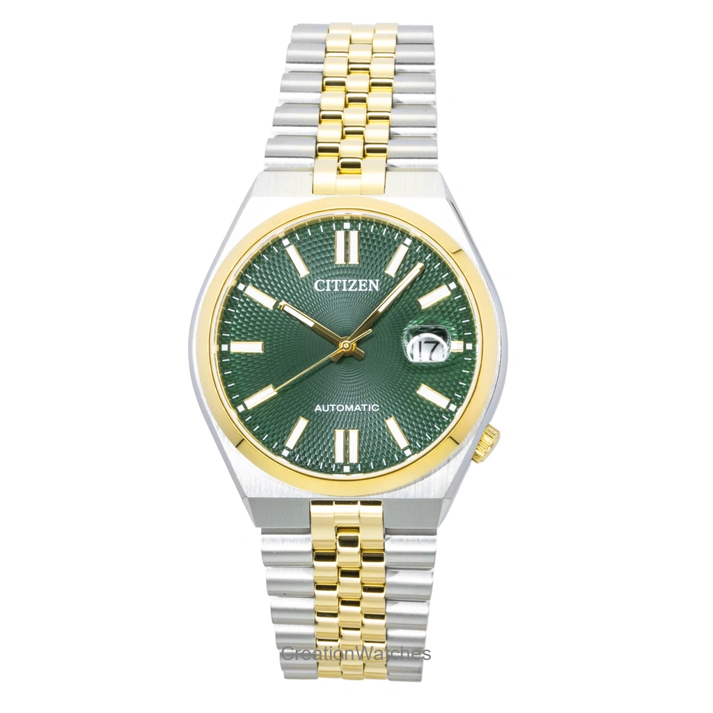 Citizen Tsuyosa 60 Two Tone Stainless Steel Green Dial Automatic