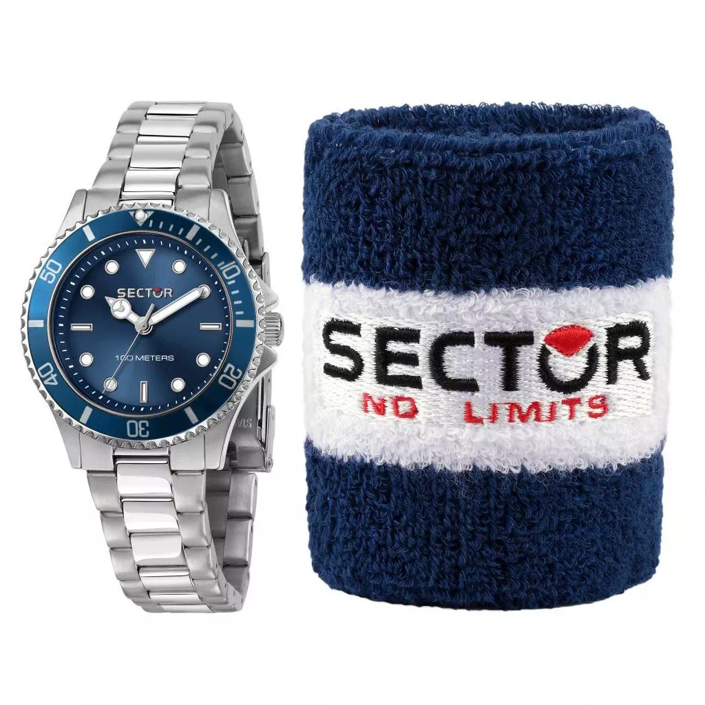 Sector 230 Blue Dial Stainless Steel Quartz R3253161530 100M Women's Watch