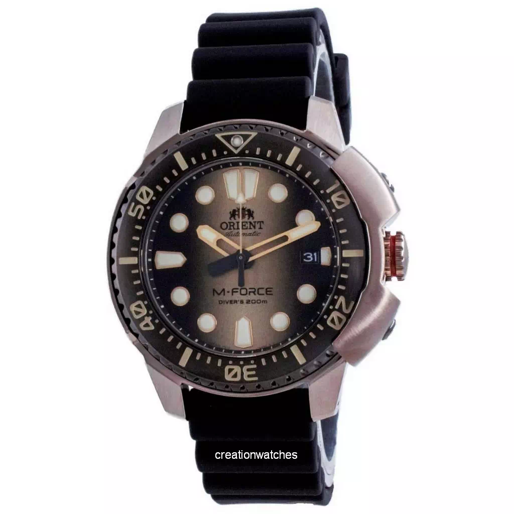 Orient M-Force 70th Anniversary Limited Edition Automatic Diver RA-AC0L05G00B 200M Men's Watch