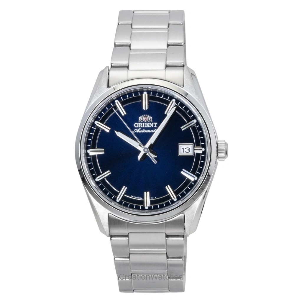 Orient Stretto Stainless Steel Blue Dial Automatic RA-AC0R02L Men's Watch