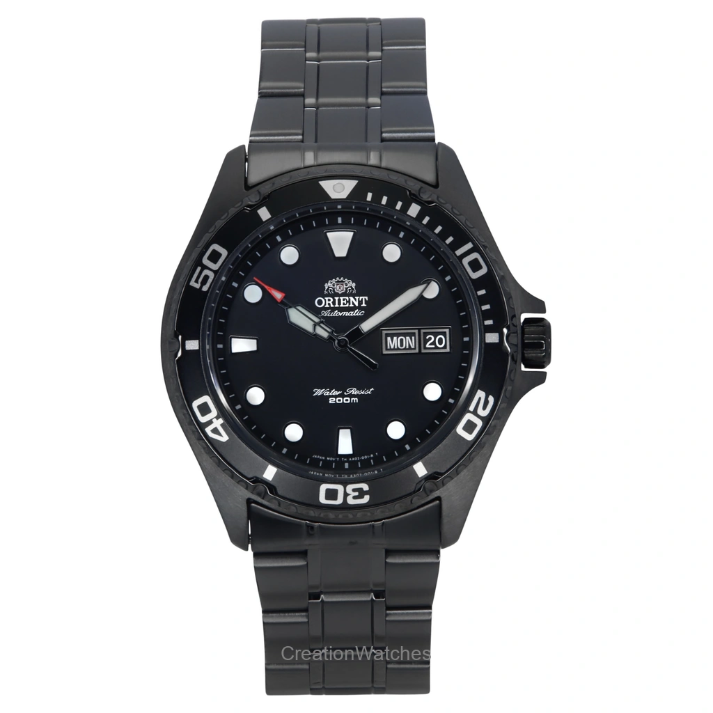 再生品 Orient Ray Raven II 自動巻き 200m防水 FAA02003B9 メンズ腕時計