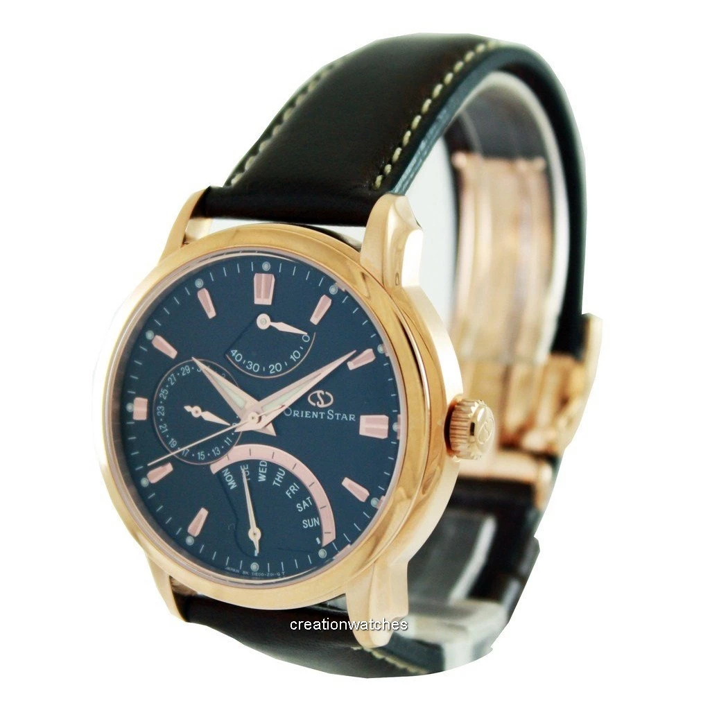 再生品 Orient Star Retrograde SDE00003B0 DE00003B0 メンズ腕時計