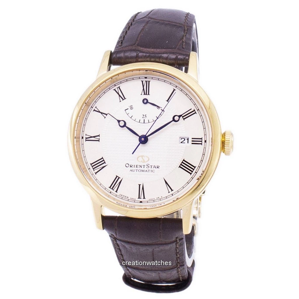 再生品 Orient Star 自動巻き Power Reserve Japan Made RE-AU0001S00B メンズ腕時計