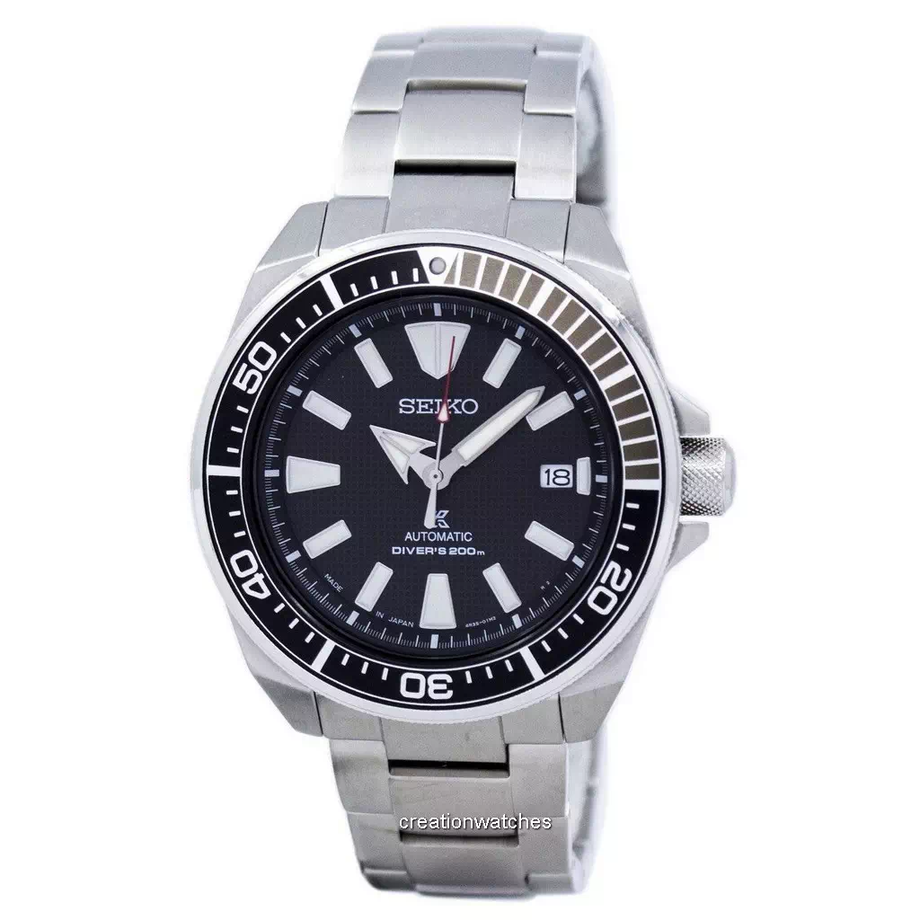 再生品 Seiko Prospex 自動巻き Scuba Divers 200m防水 Japan Made SRPB51 SRPB51J1 SRPB51J メンズ腕時計