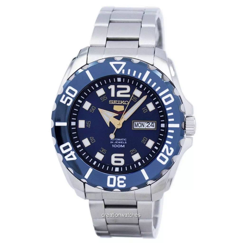 再生品 Seiko 5 Sports 自動巻き SRPB37 SRPB37K1 SRPB37K メンズ腕時計