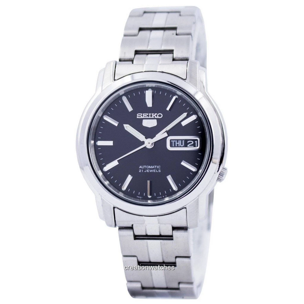 再生品 Seiko 5 自動巻き 21 Jewels SNKK71 SNKK71K1 SNKK71K メンズ腕時計