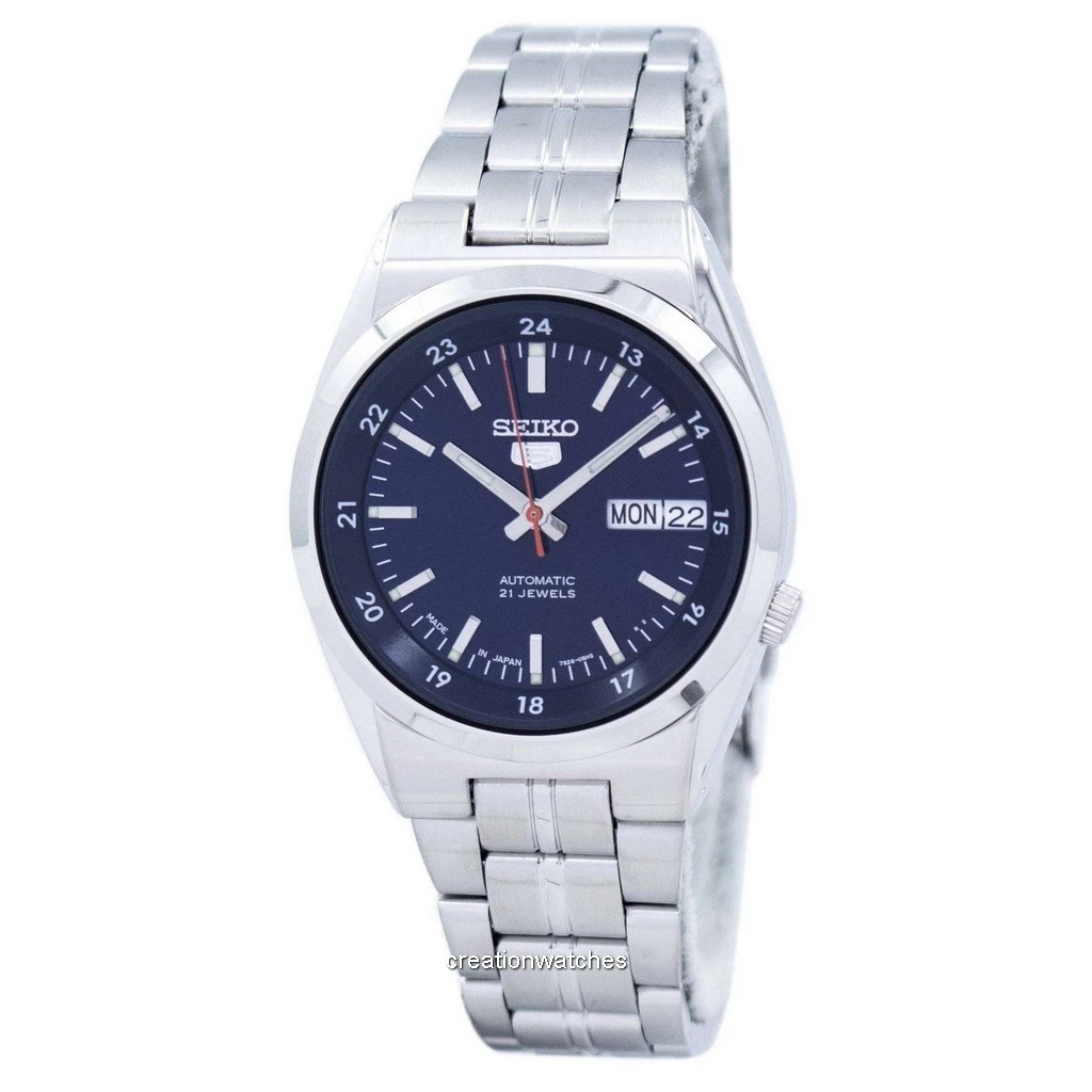 再生品 Seiko 5 自動巻き Japan Made SNK563 SNK563J1 SNK563J メンズ腕時計