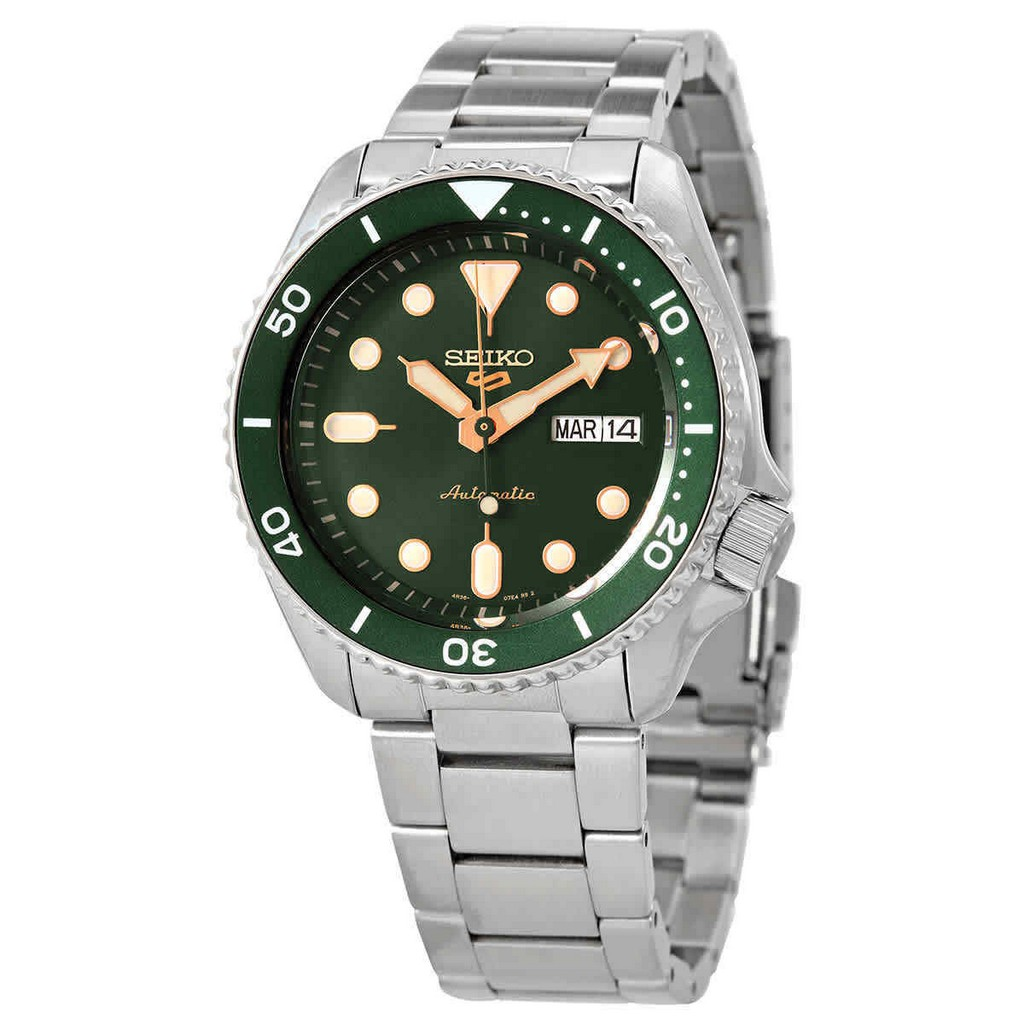 再生品 Seiko 5 Sports Style 自動巻き SRPD63 SRPD63K1 SRPD63K 100m防水 メンズ腕時計