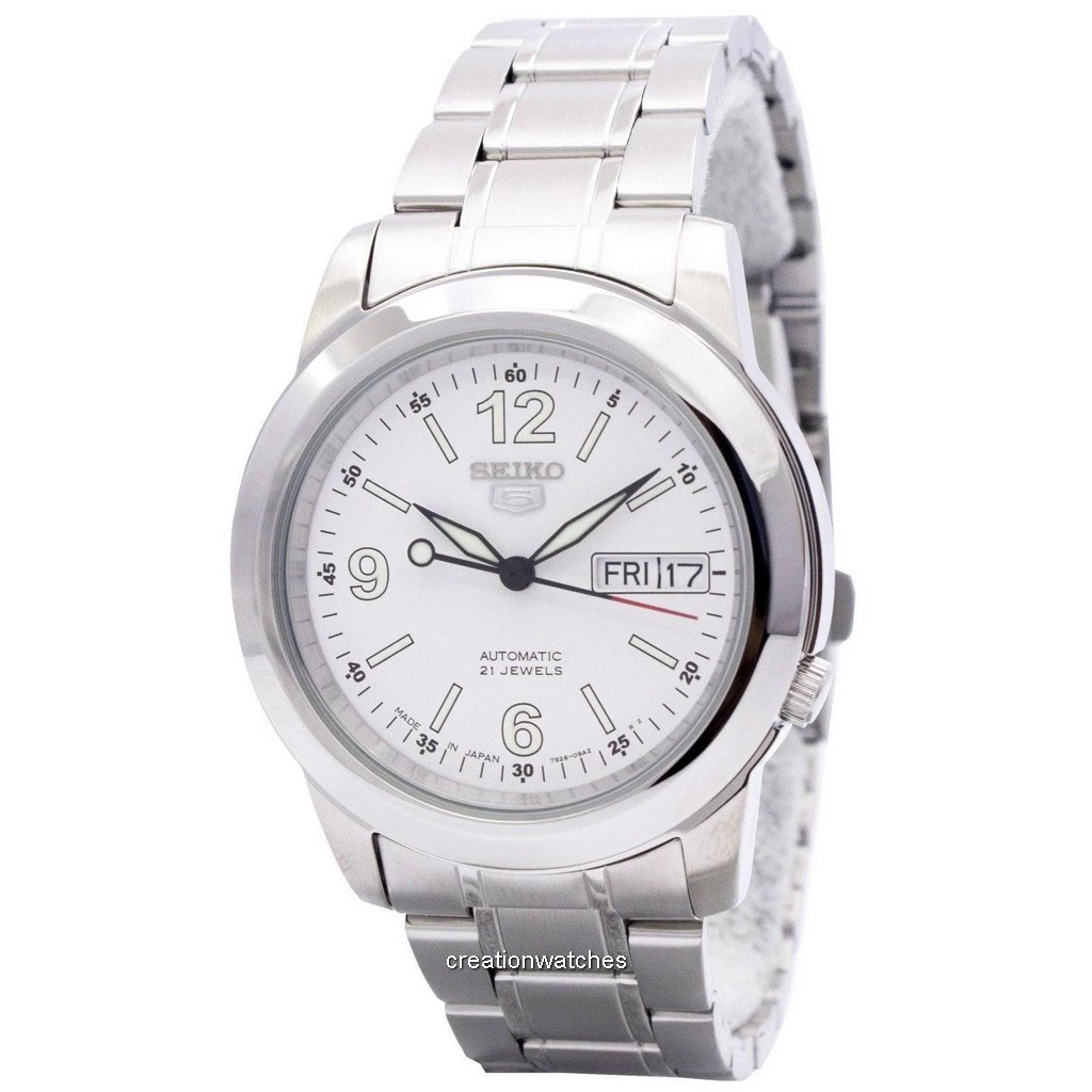 再生品 Seiko 5 自動巻き 21 Jewels Japan Made SNKE57 SNKE57J1 SNKE57J メンズ腕時計