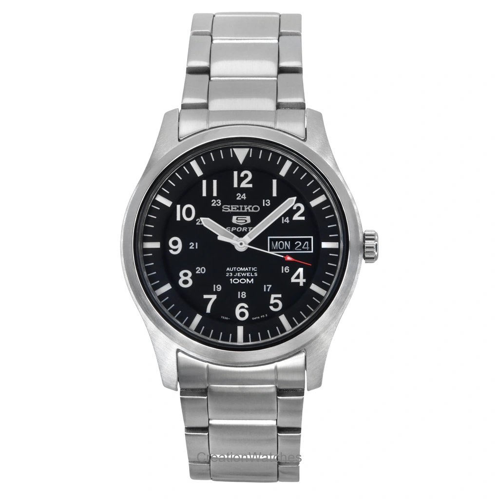 再生品 Seiko 5 Sports 自動巻き SNZG13 SNZG13K1 SNZG13K メンズ腕時計