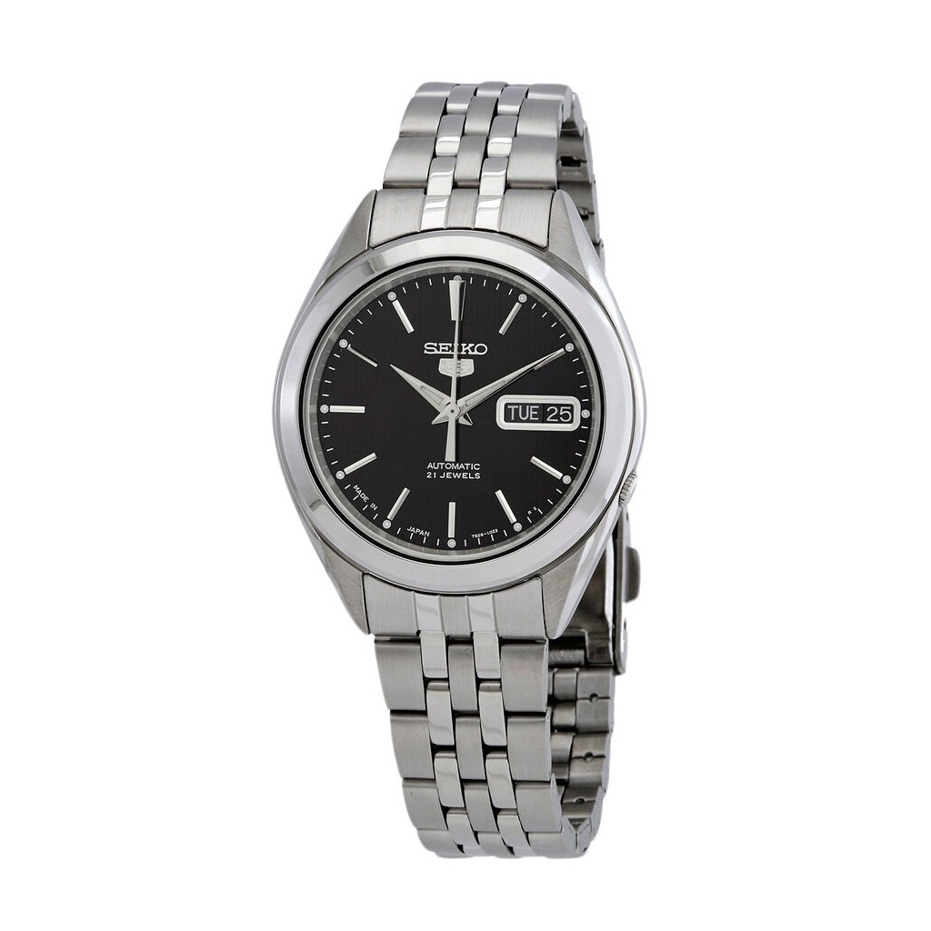 再生品 Seiko 5 自動巻き 21 Jewels Japan Made SNKL23 SNKL23J1 SNKL23J メンズ腕時計