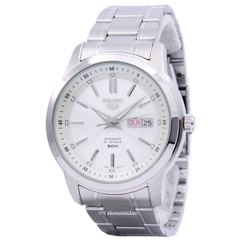再生品 Seiko 5 自動巻き 21 Jewels SNKM83 SNKM83K1 SNKM83K メンズ腕時計
