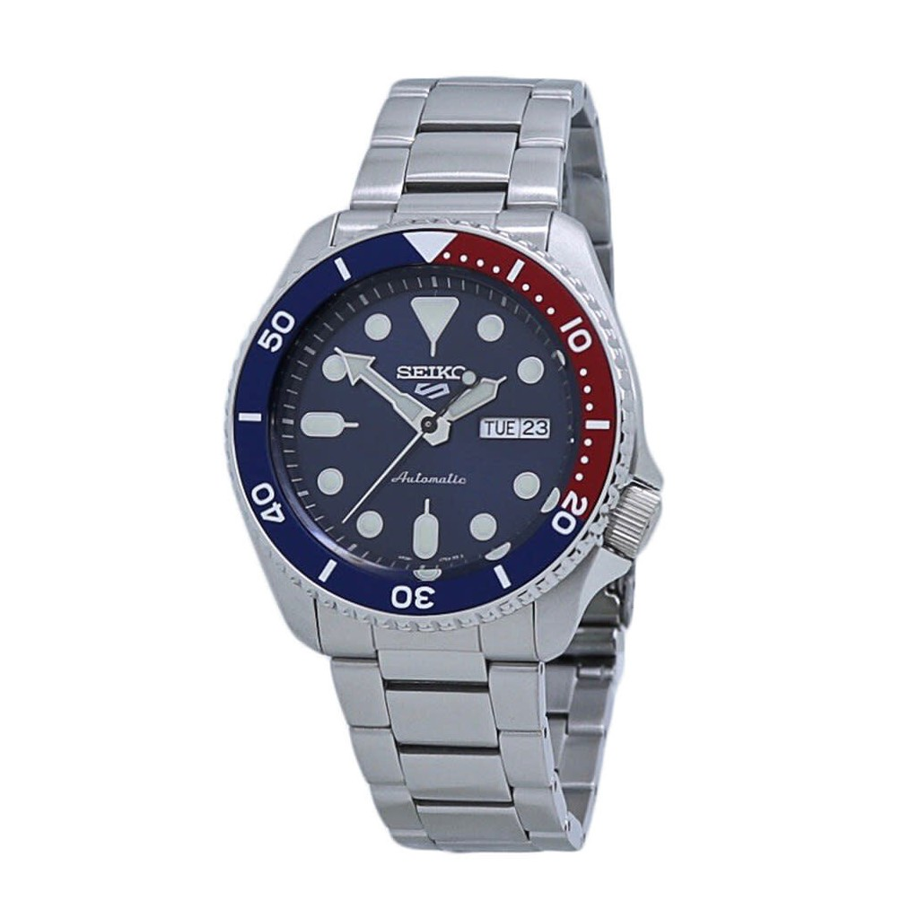 再生品 Seiko 5 Sports Style 自動巻き SRPD53 SRPD53K1 SRPD53K 100m防水 メンズ腕時計