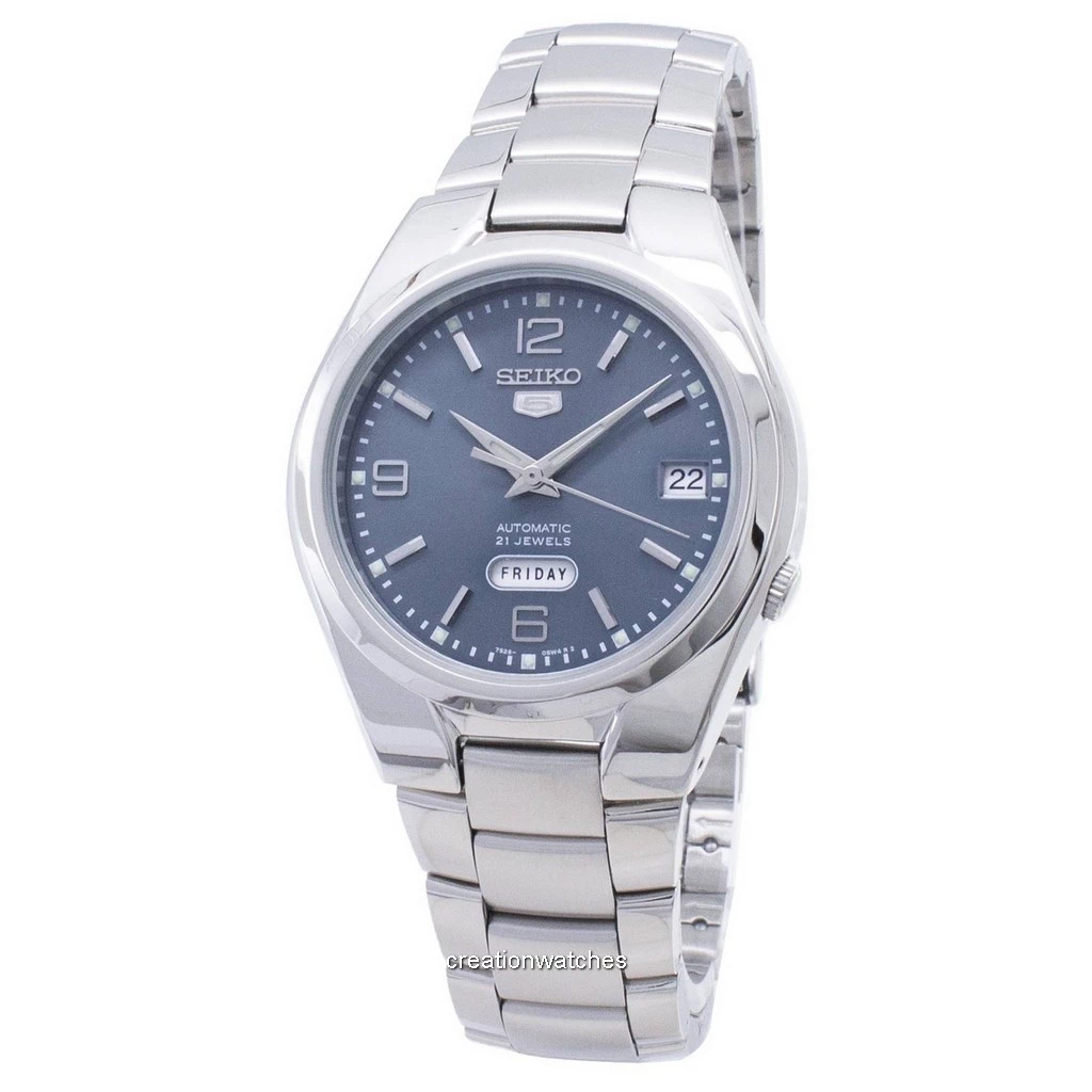 再生品 Seiko 5 自動巻き 21 Jewels SNK621 SNK621K1 SNK621K メンズ腕時計