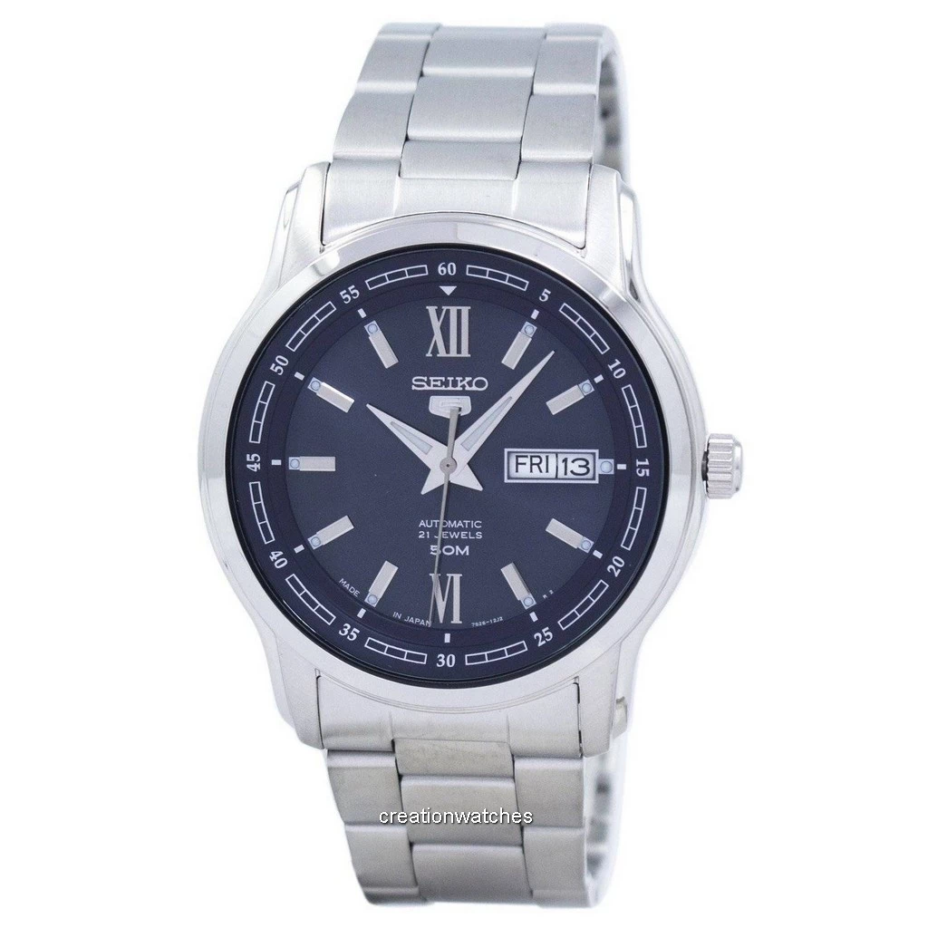 再生品 Seiko 5 自動巻き Japan Made SNKP17 SNKP17J1 SNKP17J メンズ腕時計