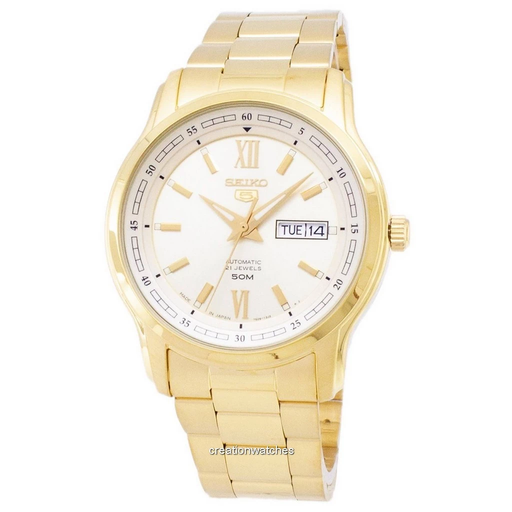 再生品 Seiko 5 自動巻き SNKP20 SNKP20J1 SNKP20J Japan Made メンズ腕時計