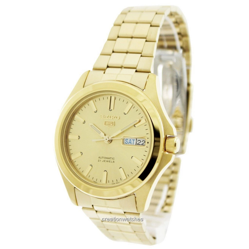 再生品 Seiko 5 自動巻き 21 Jewels SNKK98 SNKK98K1 SNKK98K メンズ腕時計