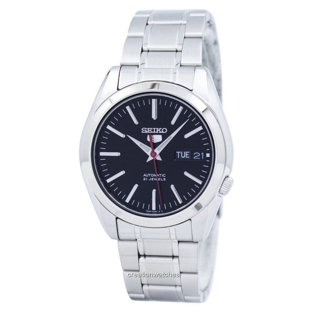 再生品 Seiko 5 自動巻き SNKL45 SNKL45K1 SNKL45K メンズ腕時計