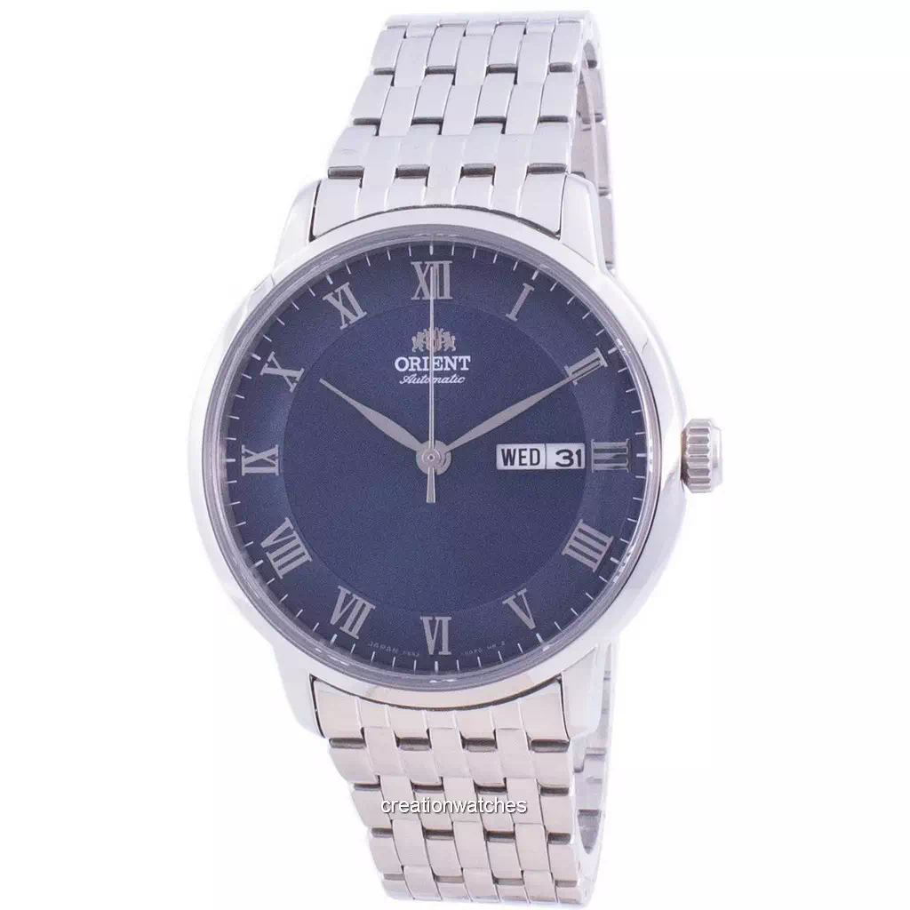 再生品 Orient Classic 青文字盤 自動巻き RA-AA0A03L0BD 100m防水 メンズ腕時計