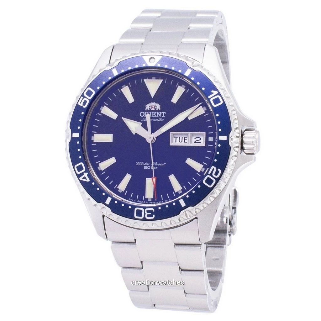再生品 Orient Mako III RA-AA0002L19B 自動巻き 200m防水 メンズ腕時計