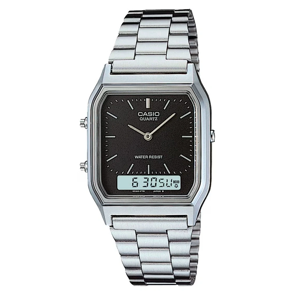再生品 Casio Youth クォーツ アナログデジタル AQ-230A-1DHDF AQ230A-1DHDF ユニセックス腕時計