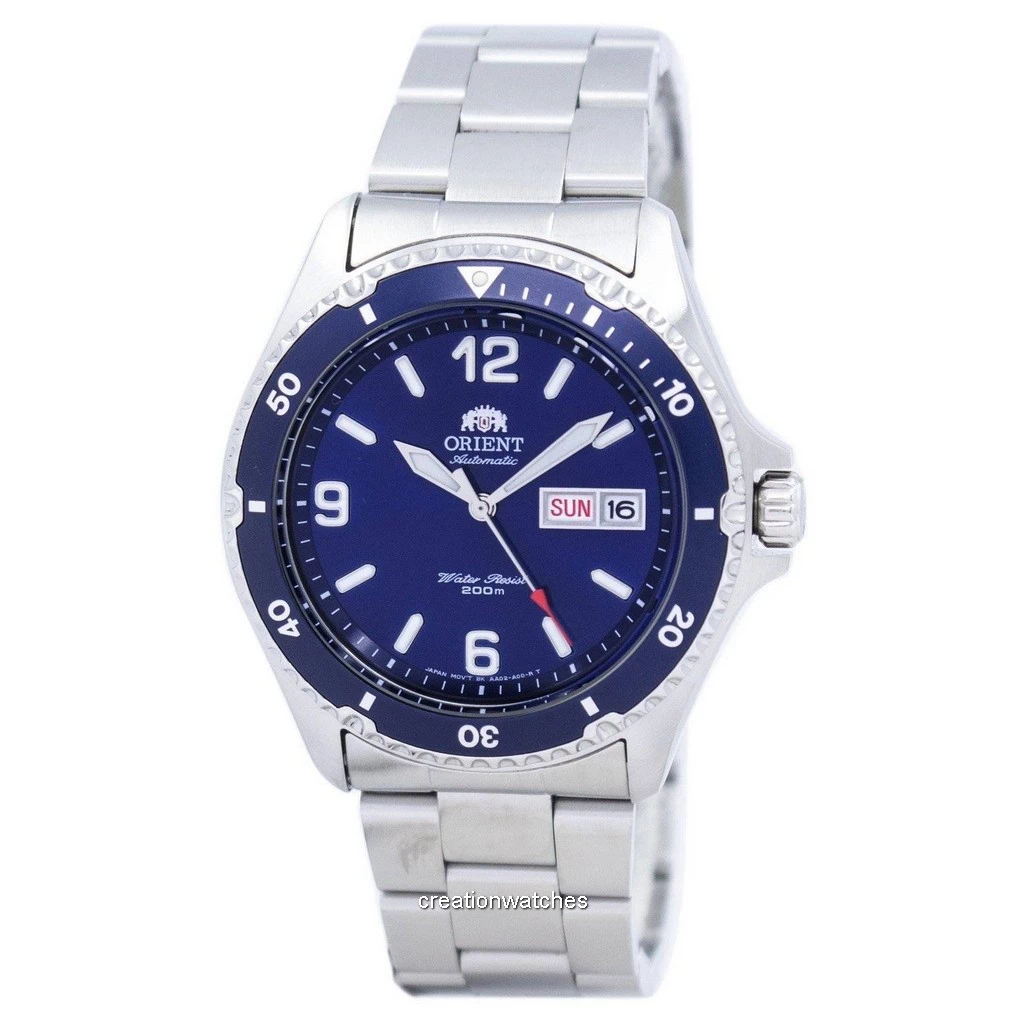 再生品 Orient Mako II 自動巻き 200m防水 FAA02002D9 メンズ腕時計