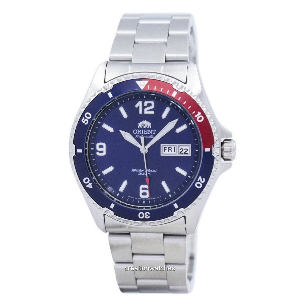 再生品 Orient Mako II 自動巻き 200m防水 FAA02009D9 TAA02009D9 メンズ腕時計