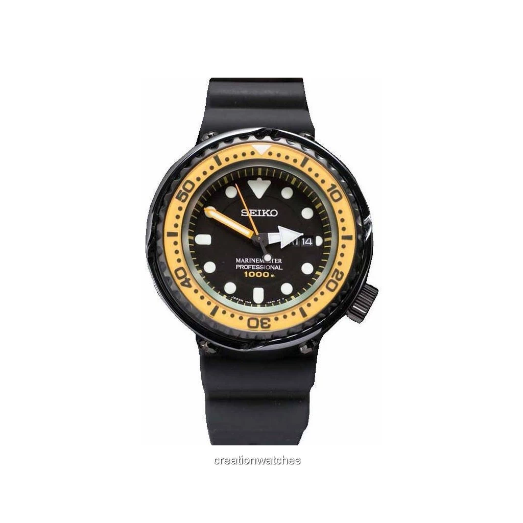 Đồng hồ đeo tay nam Seiko Quartz Marine Master Professional 1000M SBBN027 vi
