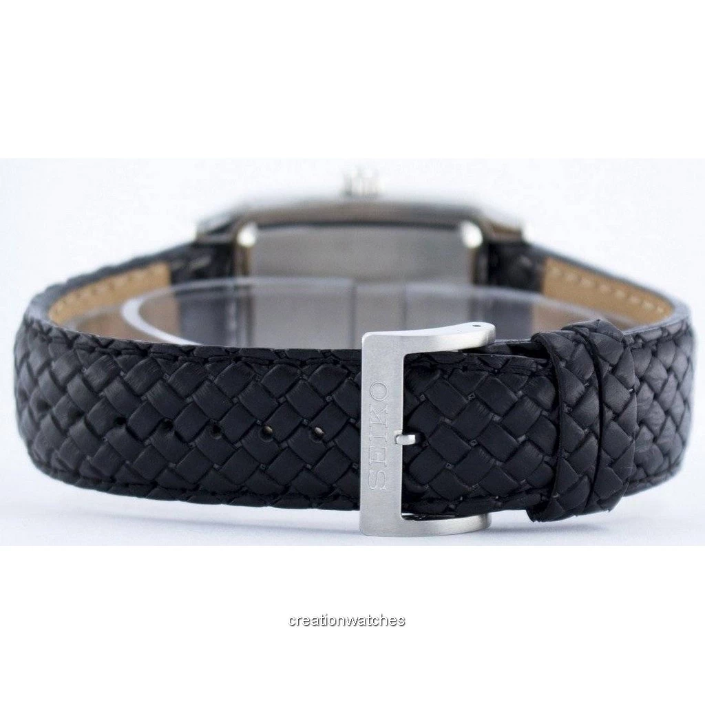 Seiko Quartz Square Shape SGED79 SGED79P1 SGED79P Men's Watch